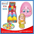 Яйцо массажер игрушка с Кукла и конфеты внутри